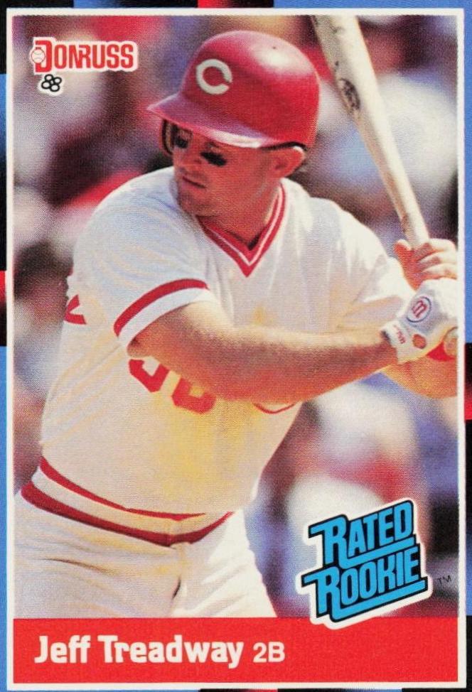 Jeff Treadway #29 Baseball Cards 1988 Donruss