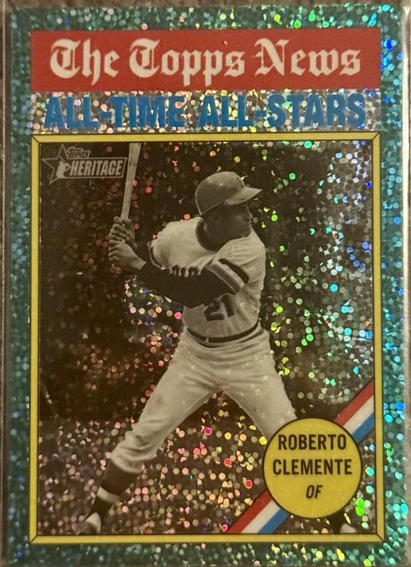 Roberto Clemente [Aqua Sparkle] #345