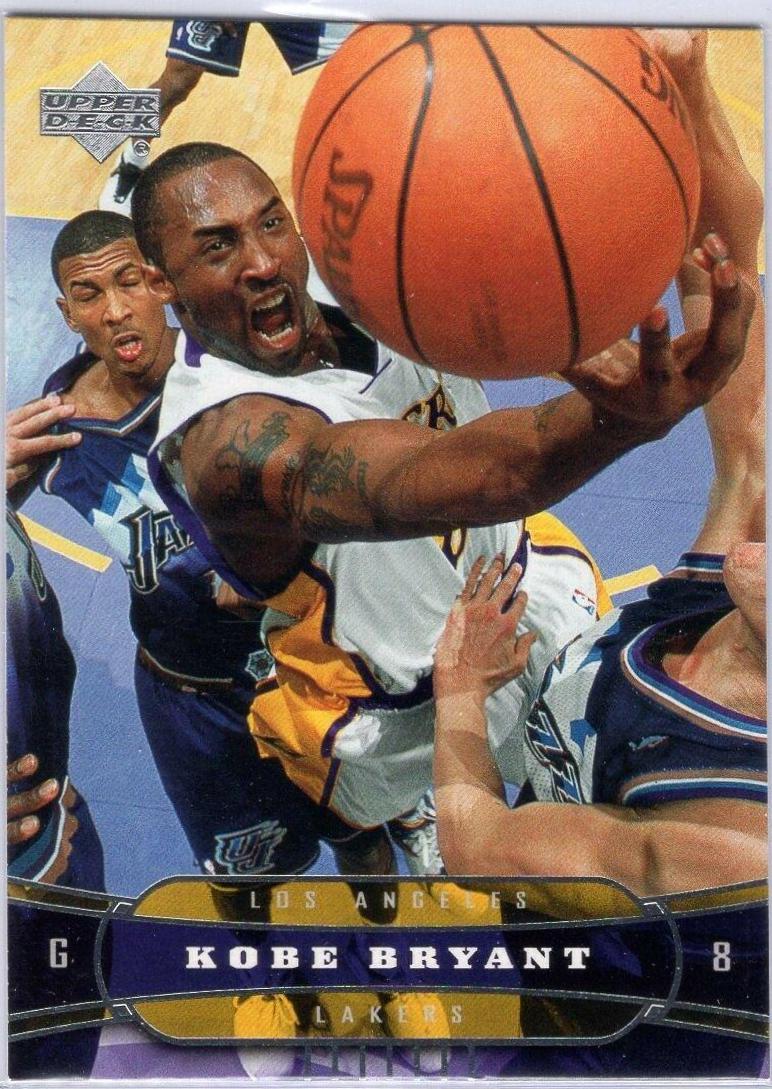 Kobe Bryant #83 Basketball Cards 2004 Upper Deck