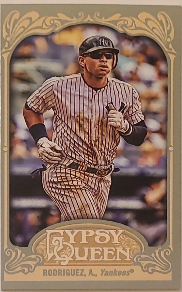 Alex Rodriguez [Mini Fielding Sepia] #68