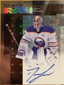 Devon Levi #BDM-DL Hockey Cards 2023 Upper Deck Clear Cut 1998 Black Diamond Myriad
