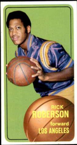 Rick Roberson #23 Basketball Cards 1970 Topps