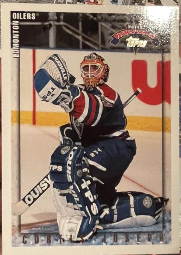 Curtis Joseph #83 Hockey Cards 1996 Topps