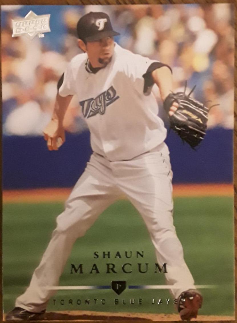 Shaun Marcum #31 Baseball Cards 2008 Upper Deck