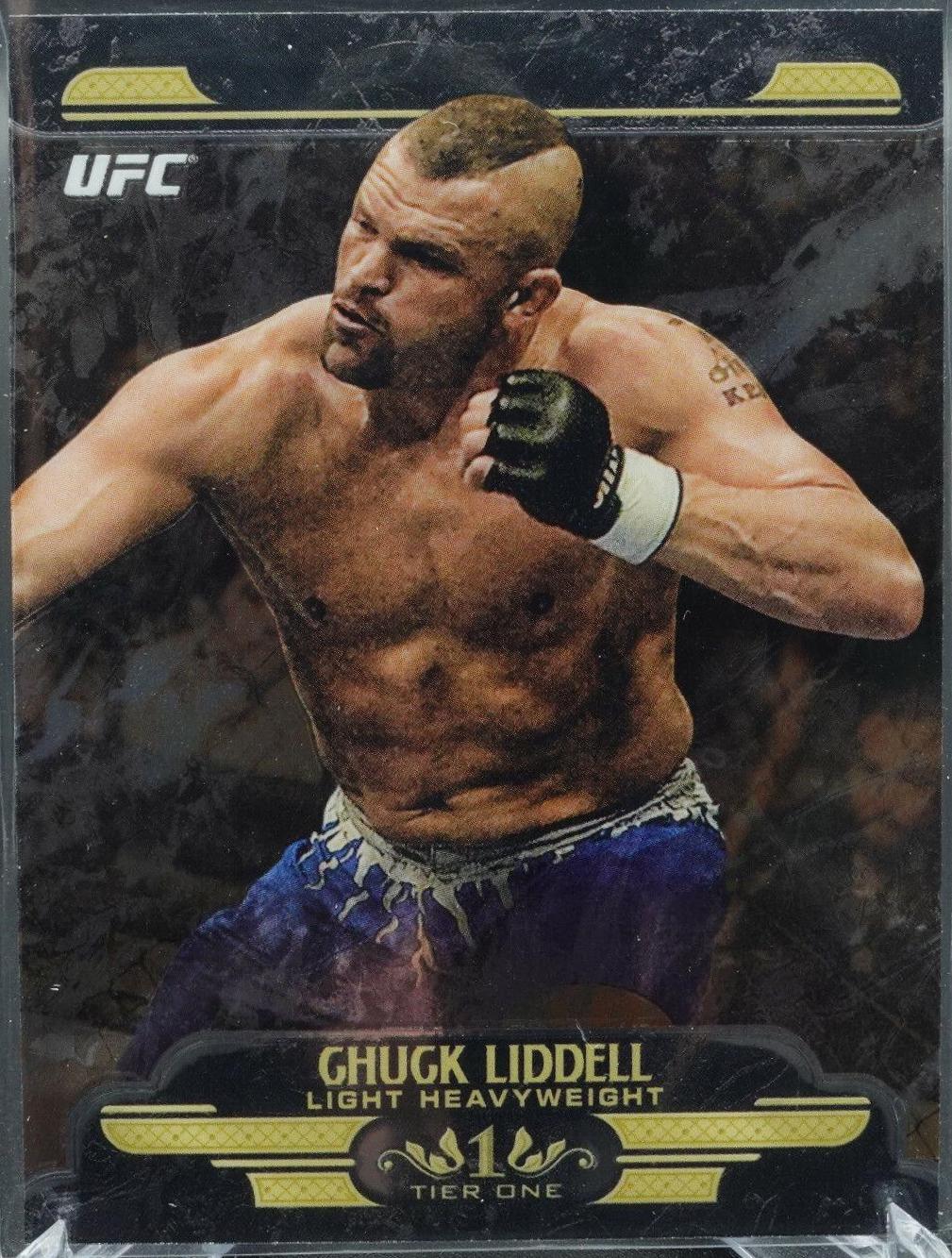 Chuck Liddell #UT-CL Ufc Cards 2017 Topps UFC Chrome Tier 1