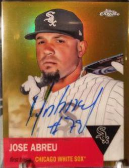 Jose Abreu [Gold Refractor] #CPA-JAB