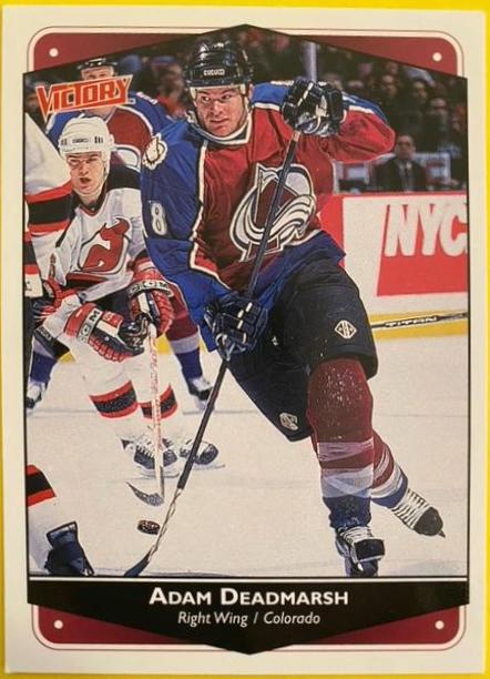 Adam Deadmarsh #81 Hockey Cards 1999 Upper Deck Victory