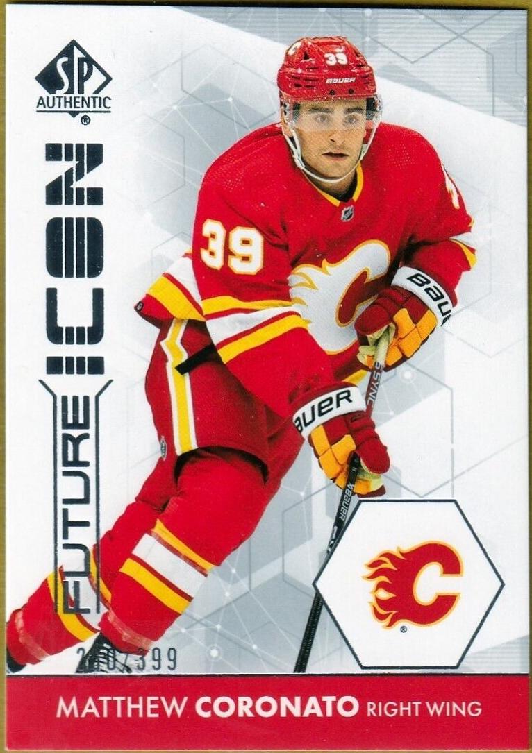 Matthew Coronato #FI-28 Hockey Cards 2023 SP Authentic Future Icon