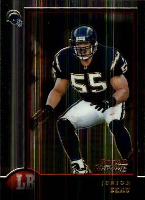 Junior Seau #117 1998 Bowman Chrome Football