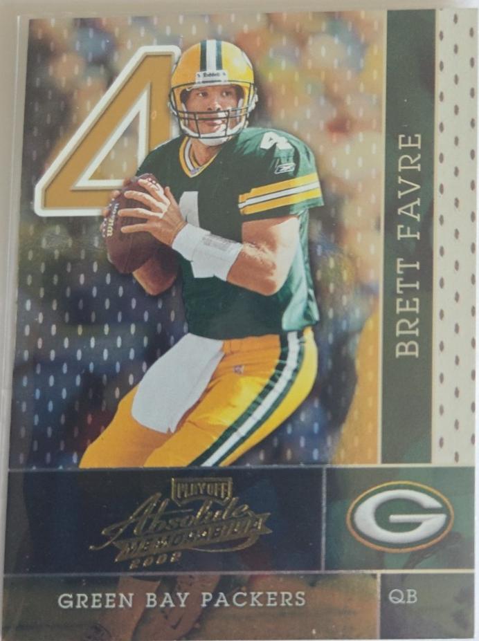 Brett Favre #12 2002 Playoff Absolute Memorabilia Football