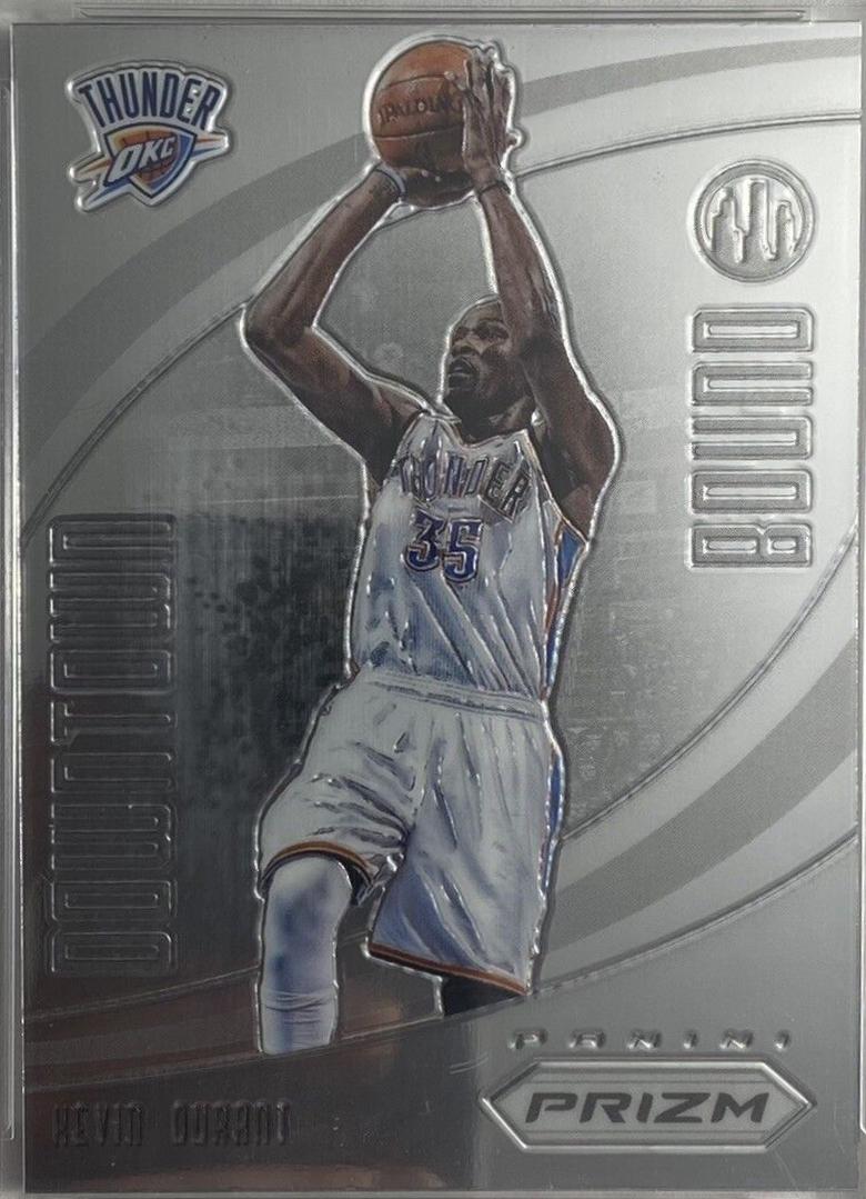 Kevin Durant #5 Basketball Cards 2012 Panini Prizm Downtown Bound