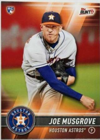 Joe Musgrove #10 2017 Topps Bunt Baseball