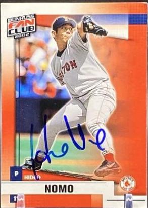 Hideo Nomo #143 2002 Donruss Fan Club Baseball
