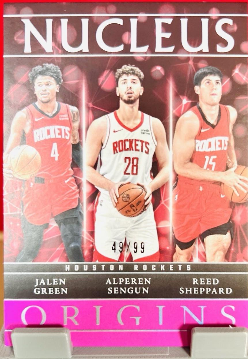 Jalen Green / Reed Sheppard / Alperen Sengun [Pink] #16