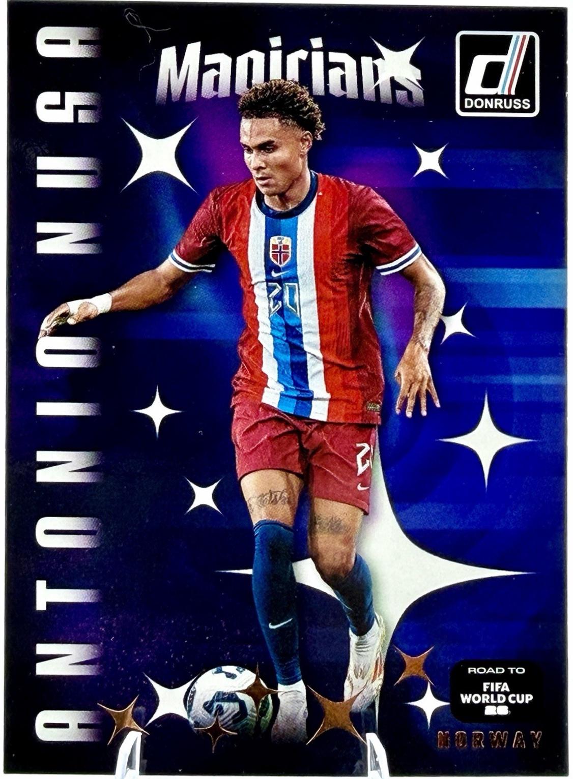 Antonio Nusa #6 2025 Panini Donruss Road To FIFA Magicians