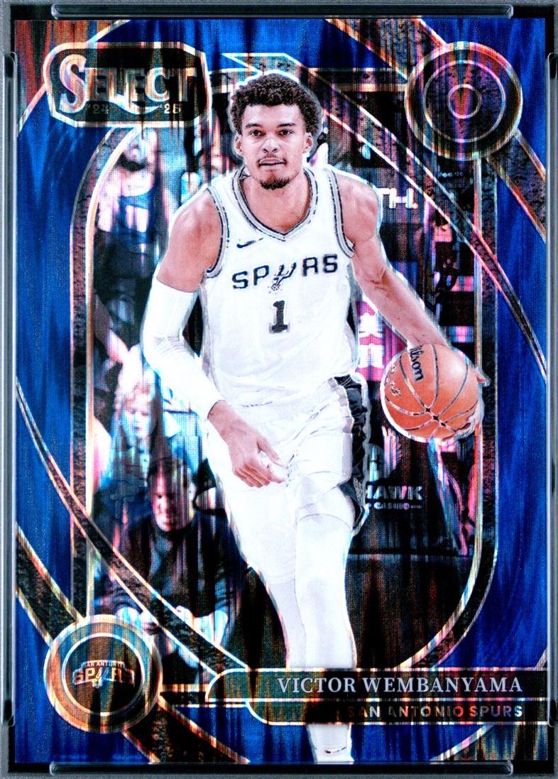 Victor Wembanyama [Blue Flash Prizm] #229