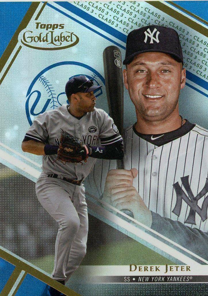 Derek Jeter [Class 3 Blue] #75