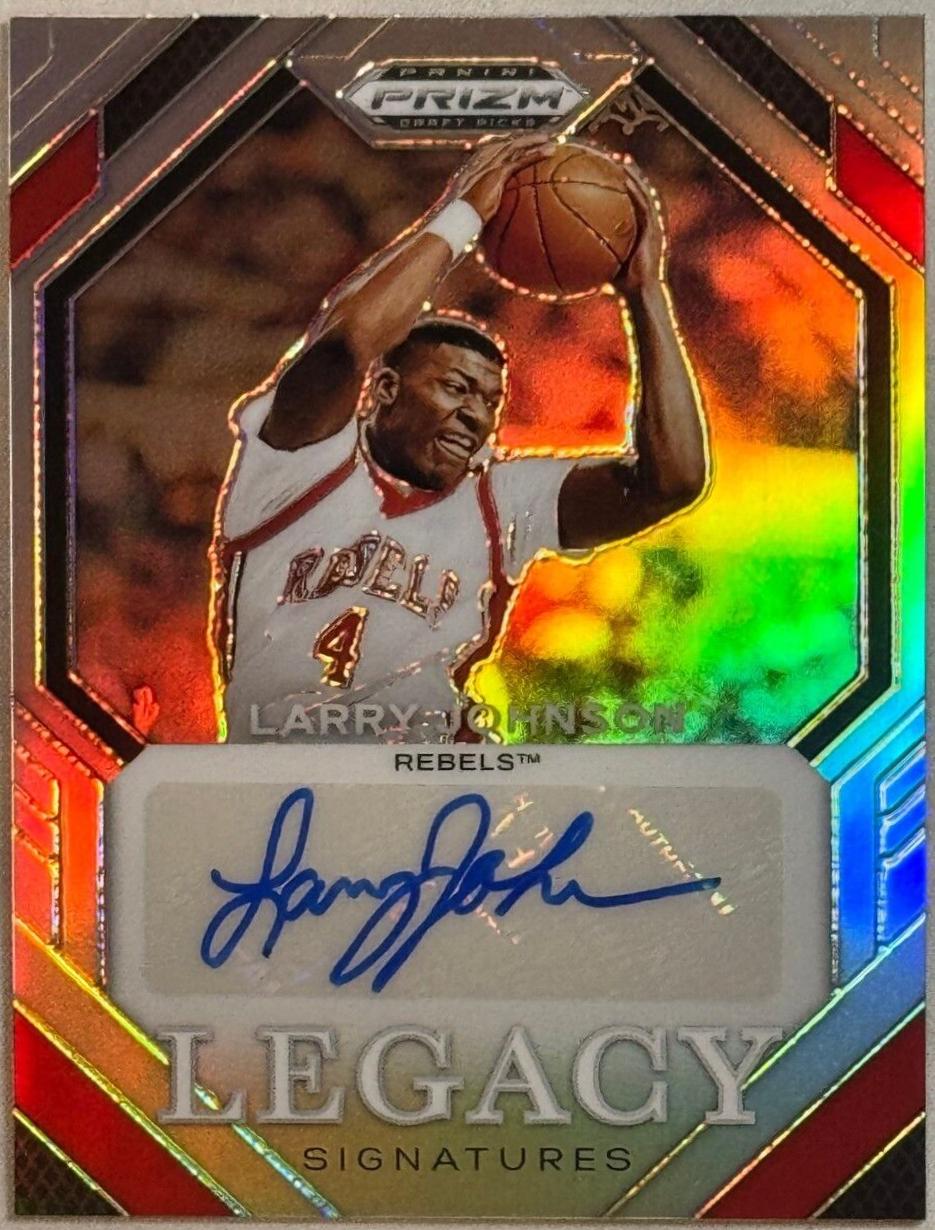 Larry Johnson [Silver] #LS-LJS