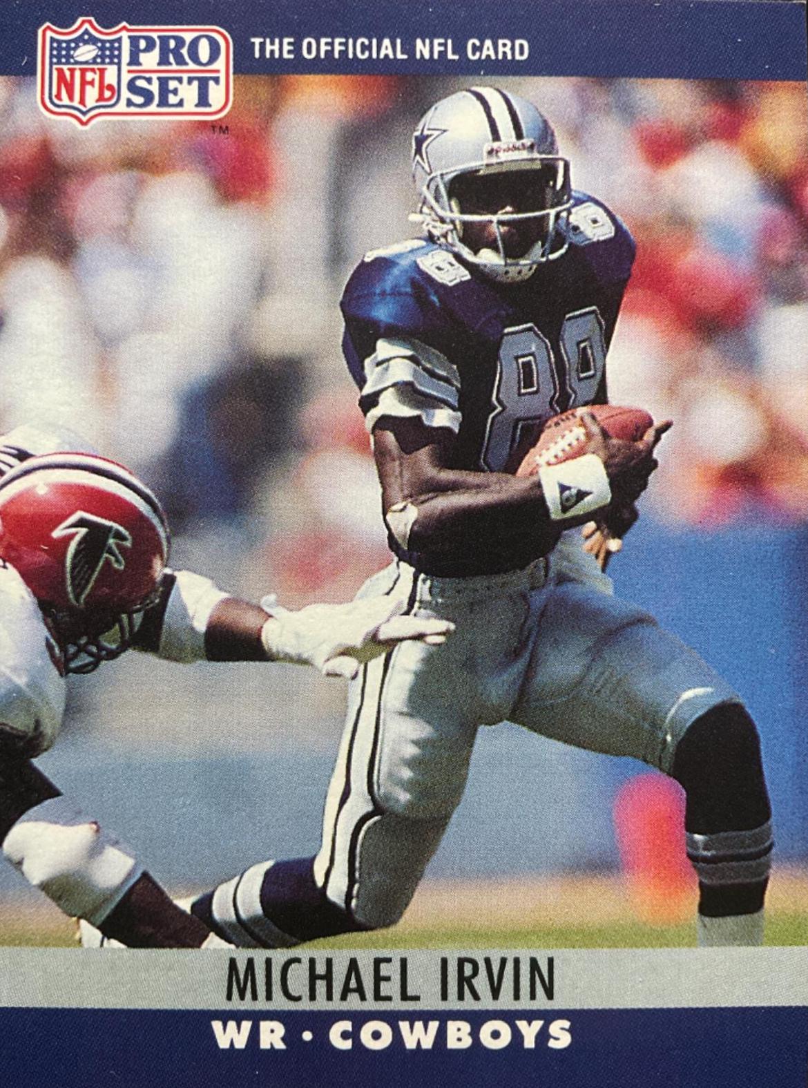 Michael Irvin #79 Football Cards 1990 Pro Set