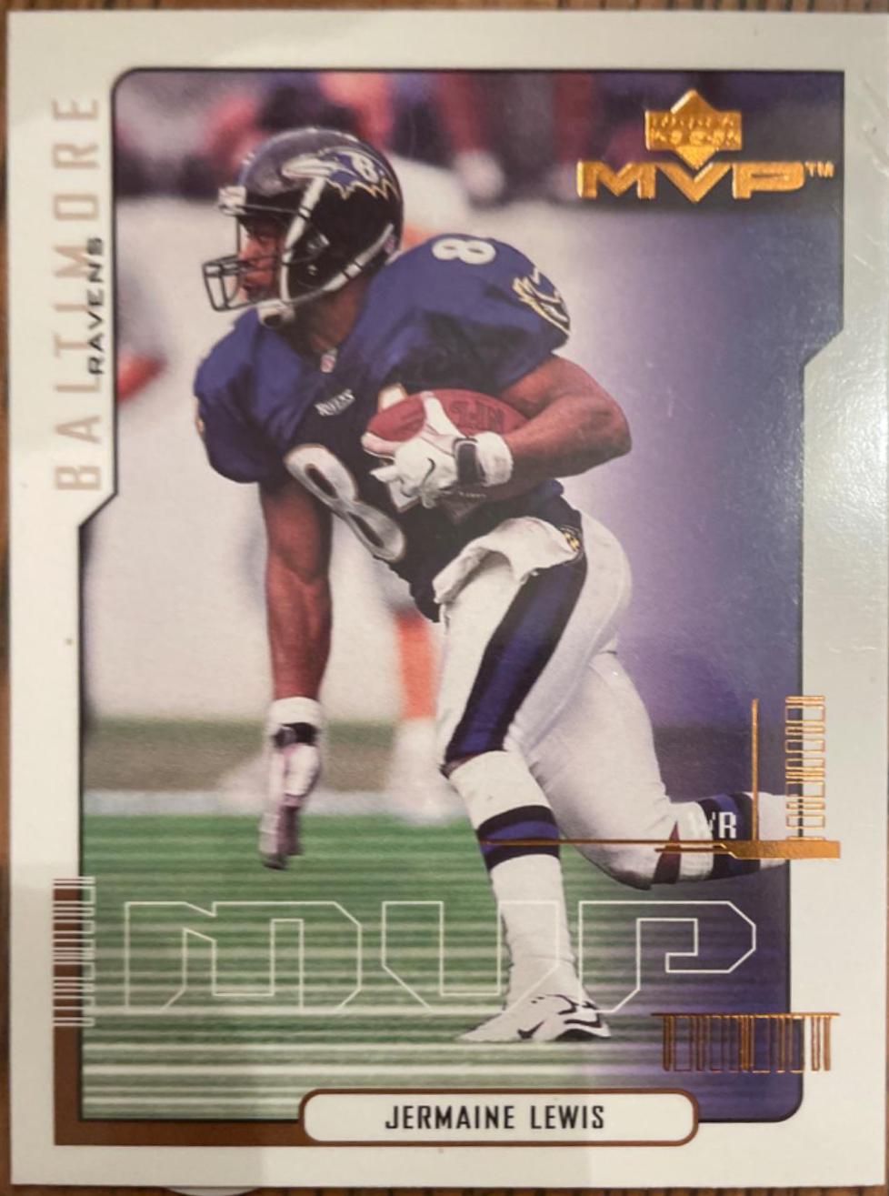 Jermaine Lewis #13 Football Cards 2000 Upper Deck MVP