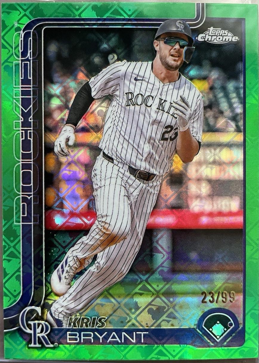 Kris Bryant [Green Refractor] #248