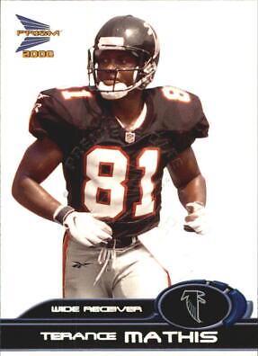 Terance Mathis #6 2000 Pacific Prism Prospects Football
