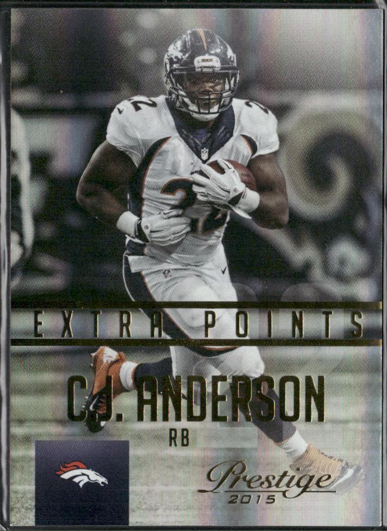 C.J. Anderson [Extra Points Gold] #160