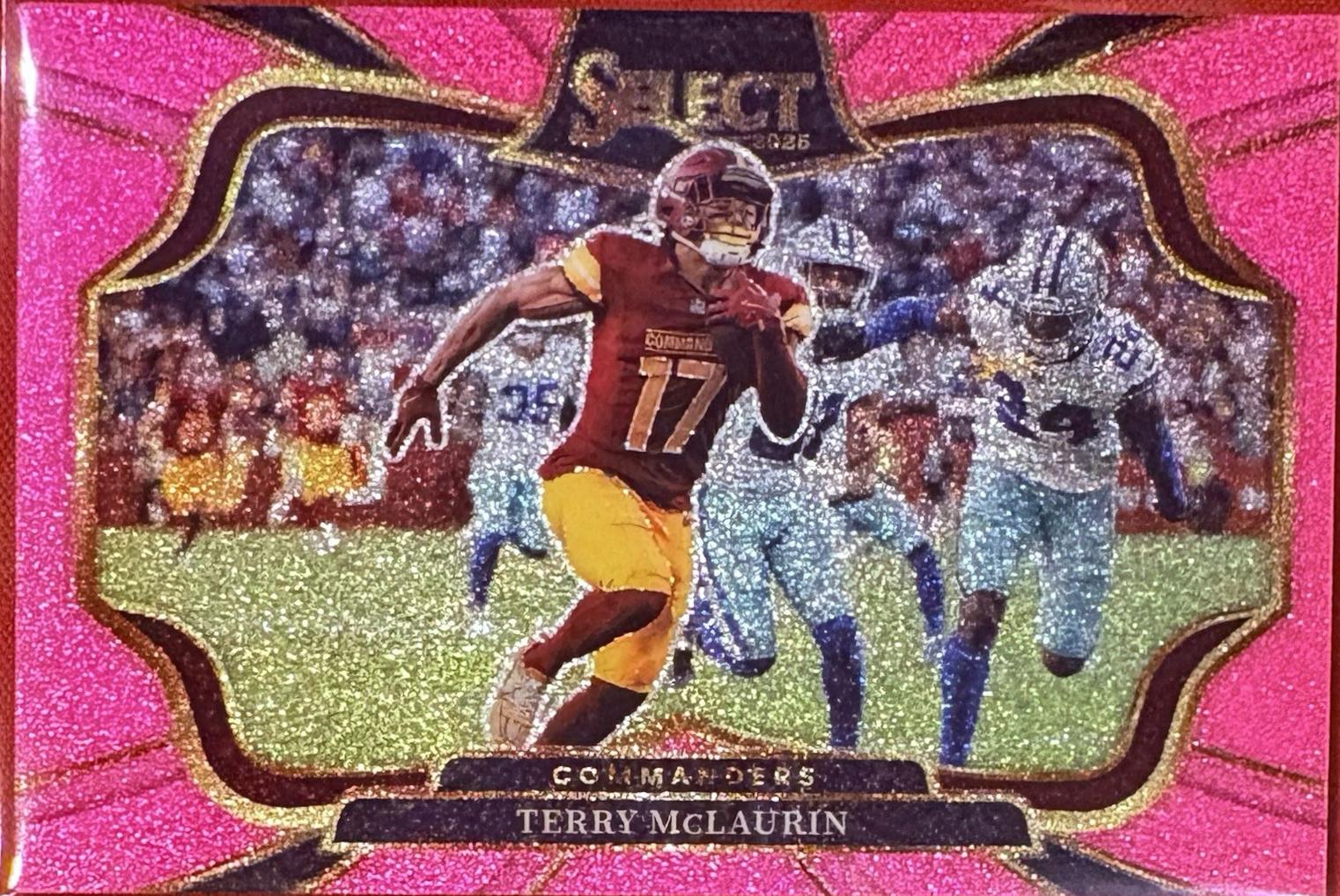 Terry McLaurin [Pink Glitter Prizm] #487
