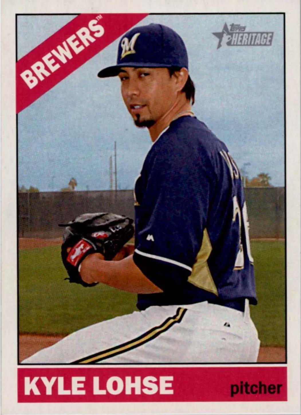 Kyle Lohse #14 Baseball Cards 2015 Topps Heritage