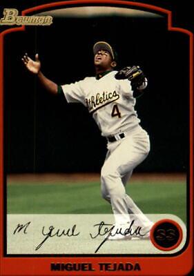 Miguel Tejada #20 Baseball Cards 2003 Bowman