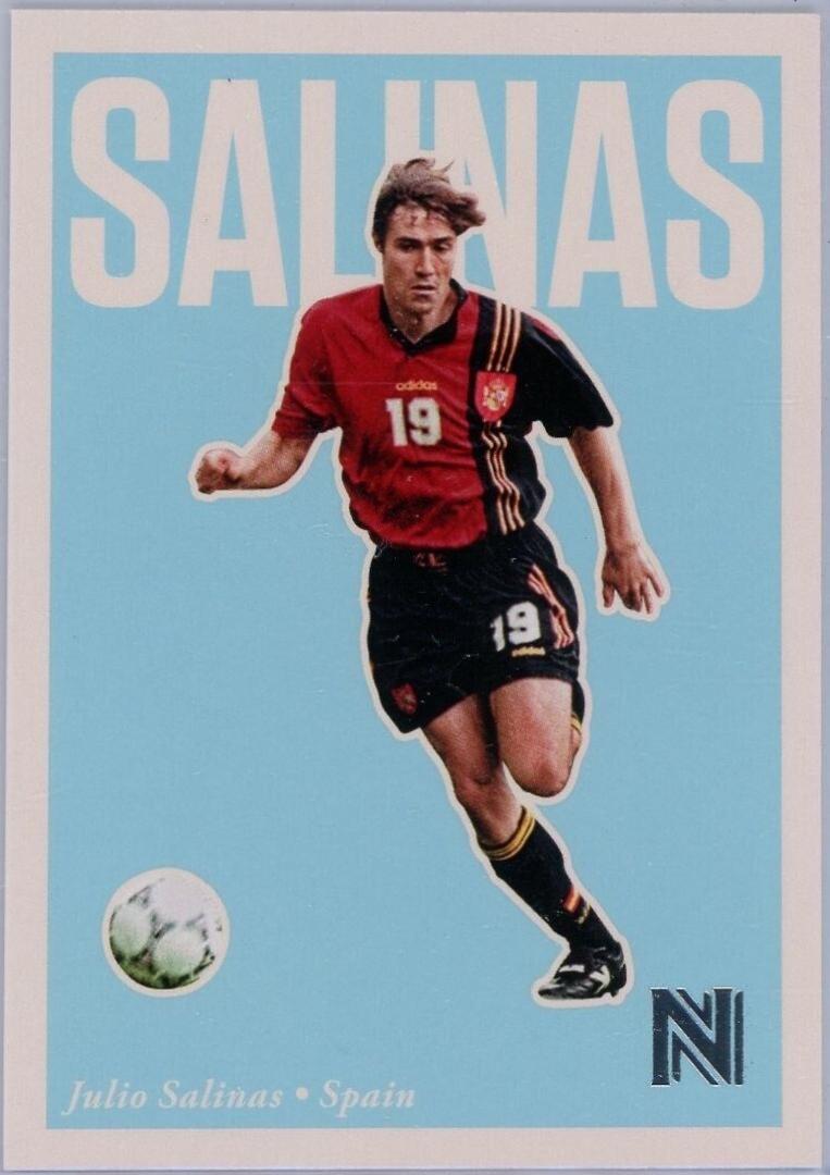 Julio Salinas #4 Soccer Cards 2017 Panini Nobility