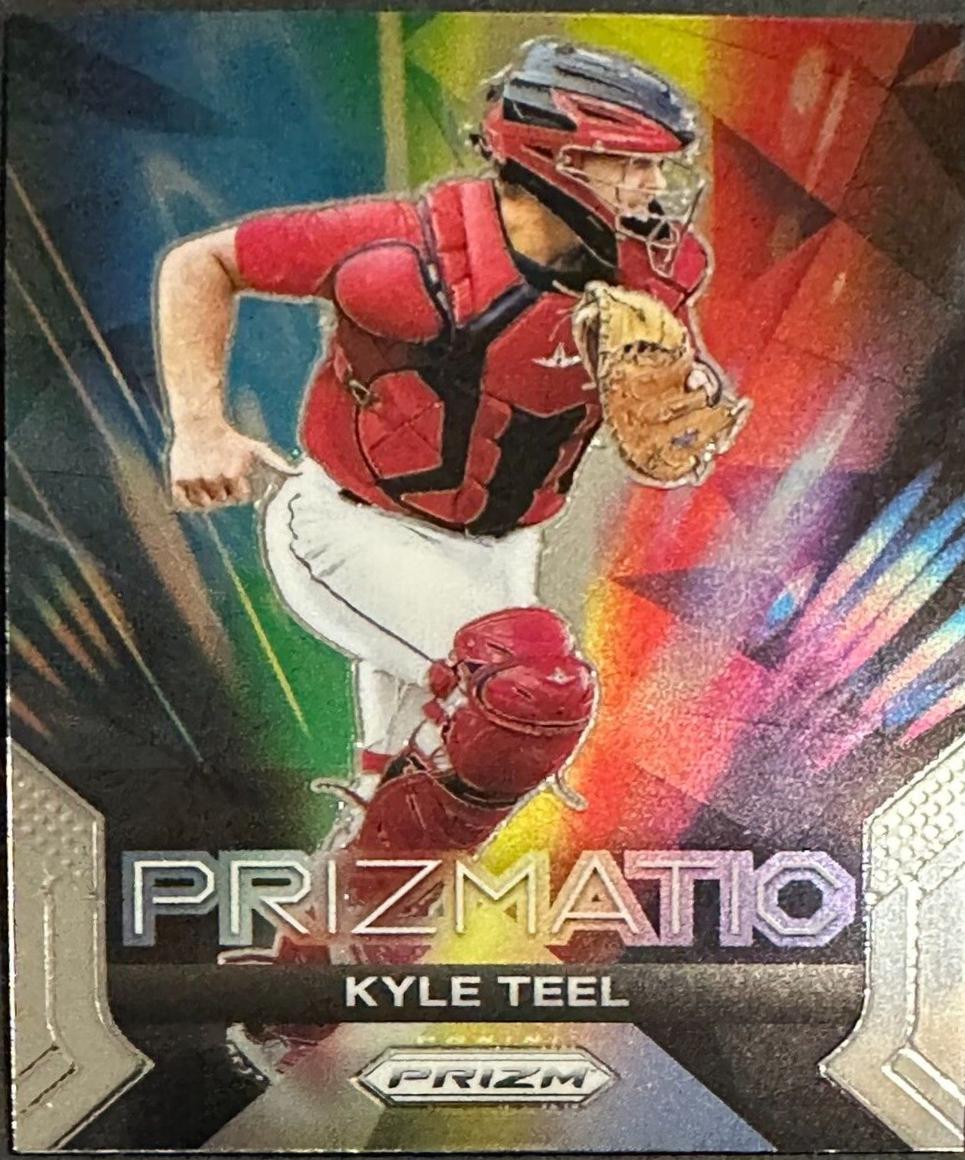 Kyle Teel #3 Baseball Cards 2024 Panini Prizm Prizmatic
