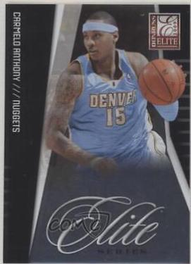 Carmelo Anthony #7 Basketball Cards 2009 Donruss Elite Series