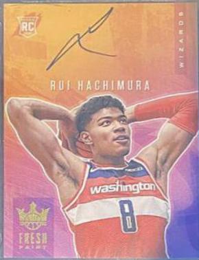 Rui Hachimura #FP-RUI 2019 Panini Court Kings Fresh Paint Autographs Basketball