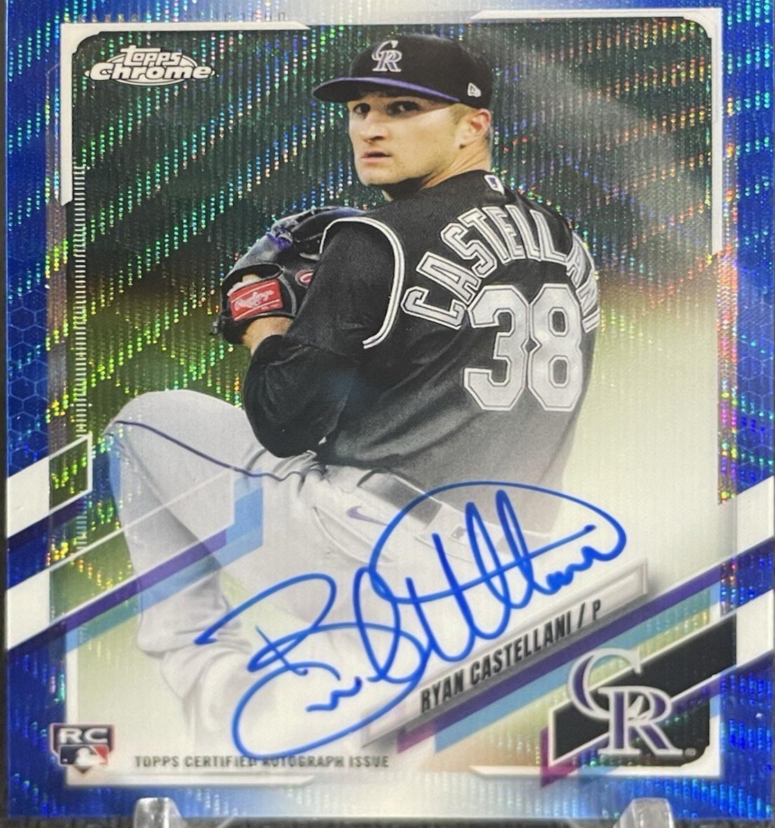 Ryan Castellani [Blue Wave Refractor] #RA-RC