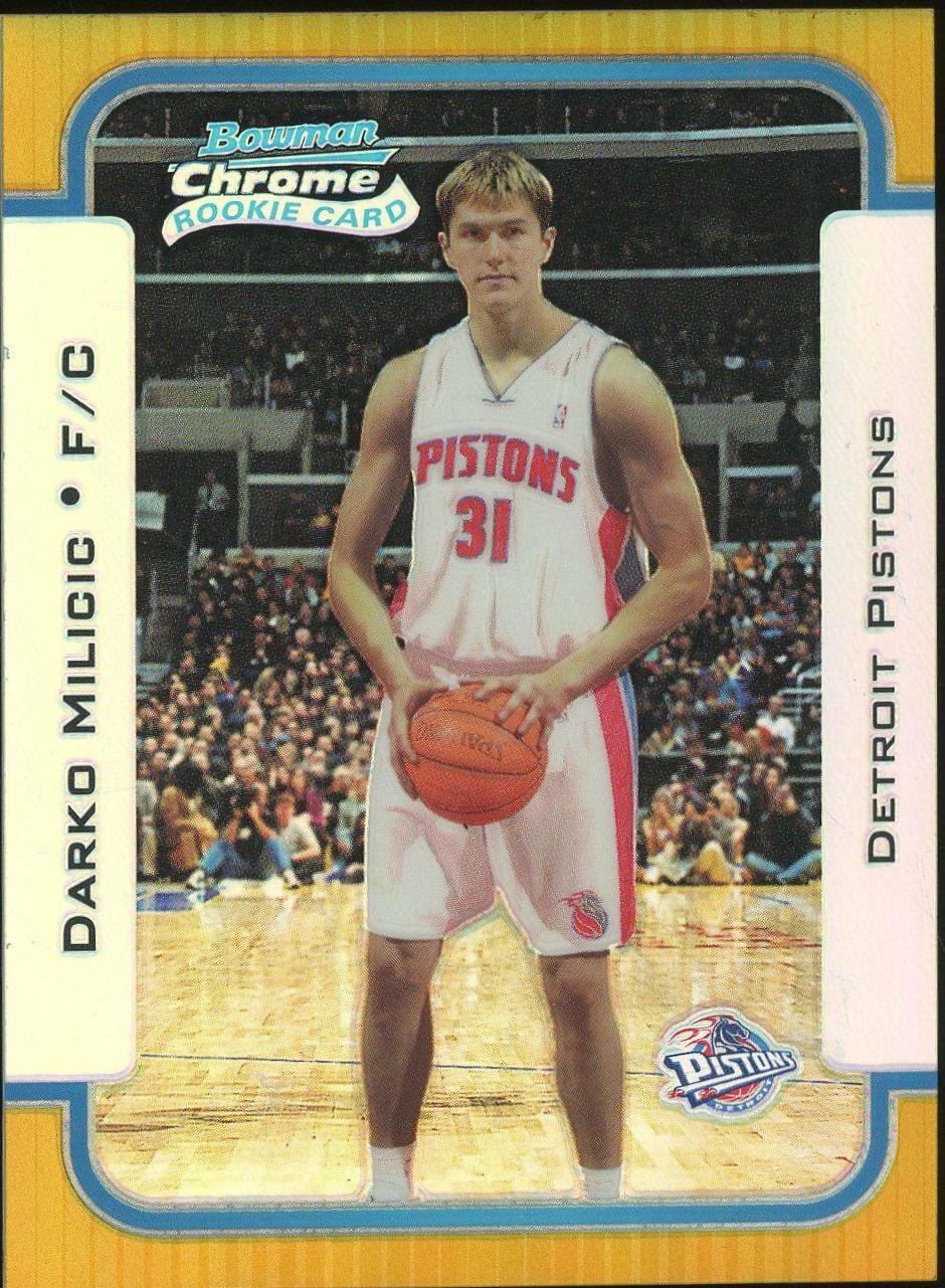 Darko Milicic [Chrome Gold Refractor] #130