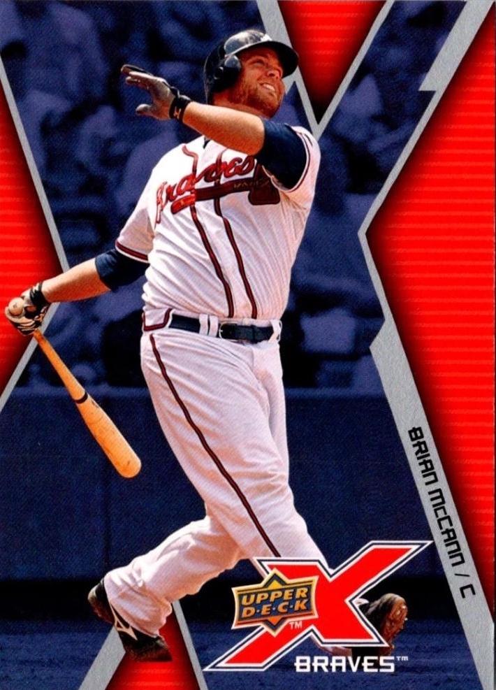 Brian McCann #5 Baseball Cards 2009 Upper Deck X