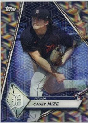 Casey Mize #RCM-7 Baseball Cards 2021 Topps On Demand 3D