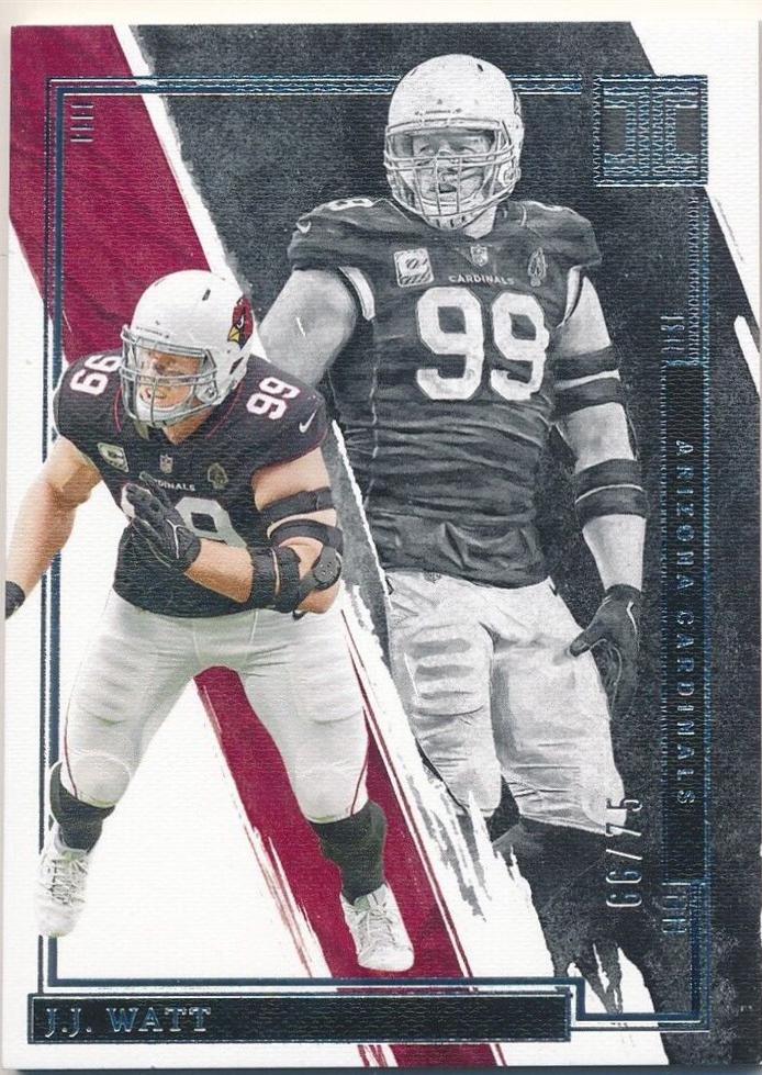 J. J. Watt #4 Football Cards 2022 Panini Impeccable