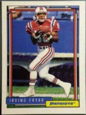 Irving Fryar #5 Football Cards 1992 Topps
