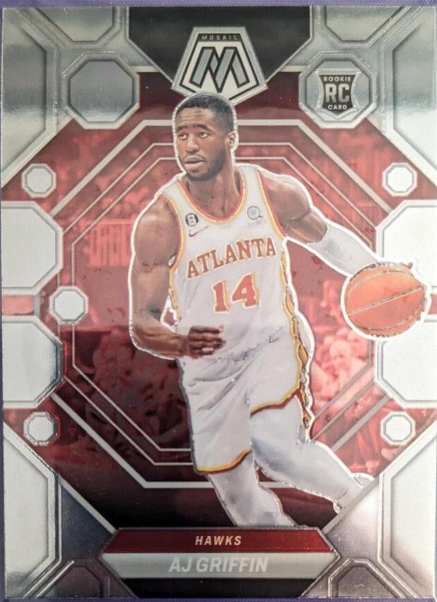 AJ Griffin #201 Basketball Cards 2022 Panini Mosaic