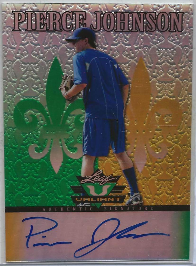 Pierce Johnson [Autograph] #VAPJ1