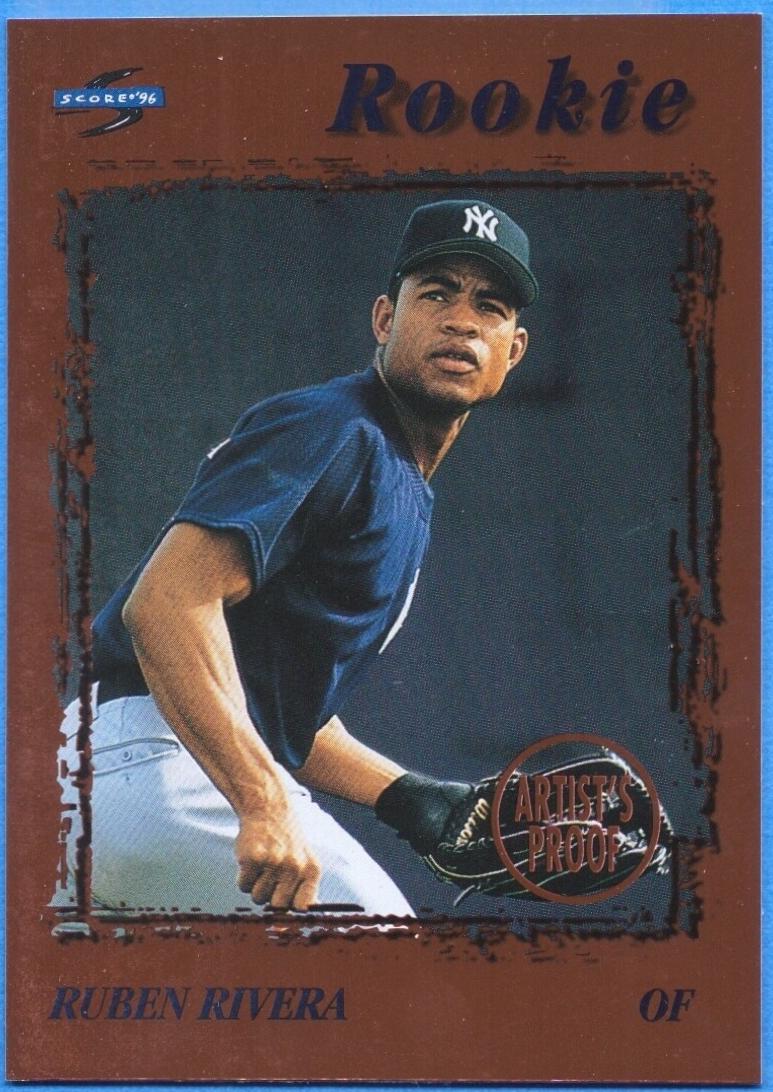 Ruben Rivera #109 1996 Score Dugout Collection Baseball