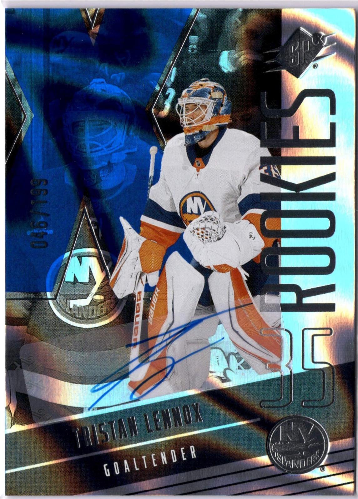 Tristan Lennox #F-TL 2025 Spx Autograph Rookie Hockey