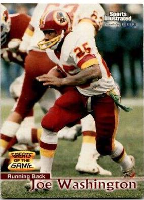 Joe Washington #36 Football Cards 1999 Sports Illustrated