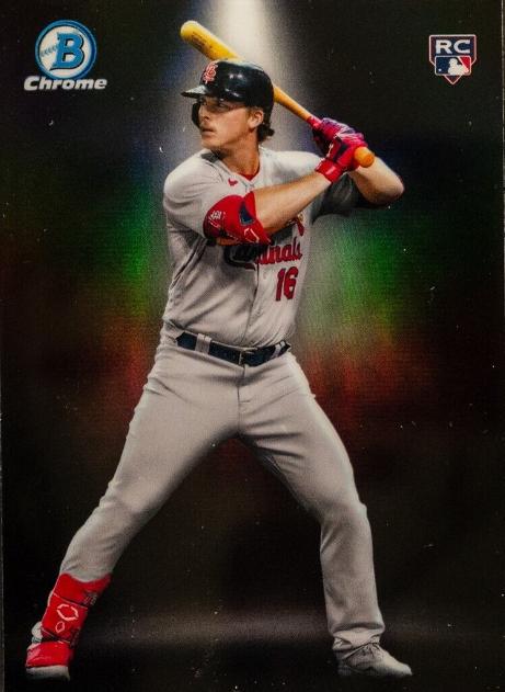 Nolan Gorman #BS-17 Baseball Cards 2023 Bowman Spotlights