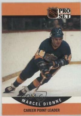 Marcel Dionne #653 Hockey Cards 1990 Pro Set