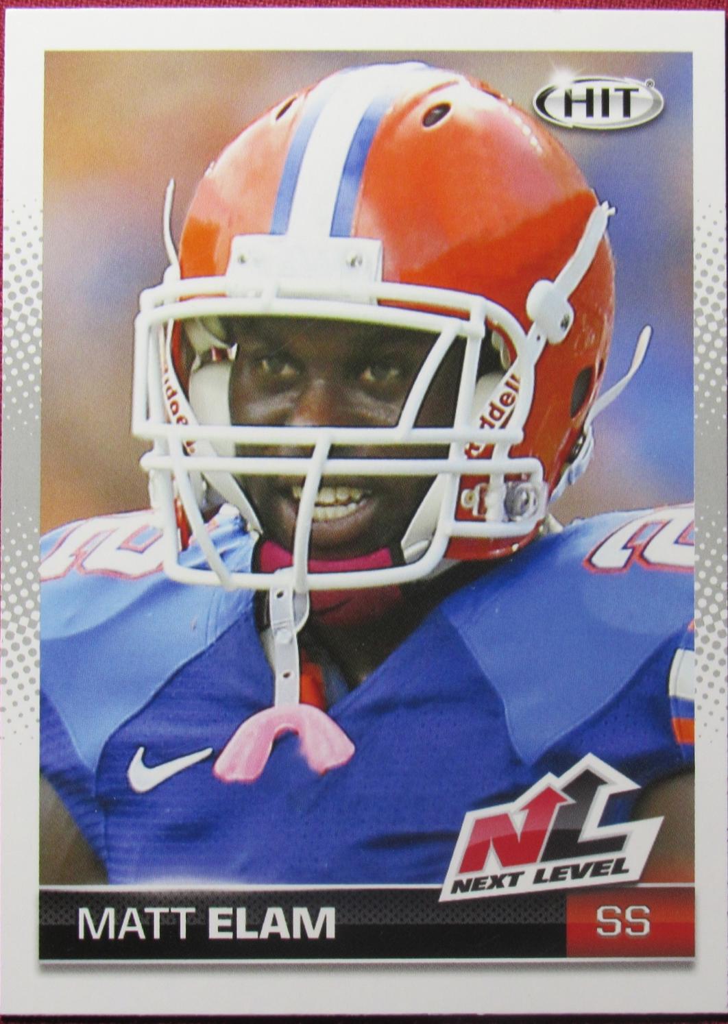 Matt Elam #64 2013 Sage Hit Football