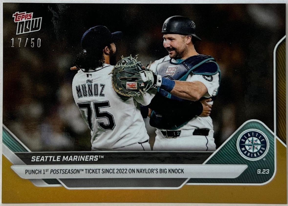 Seattle Mariners [Gold Foil] #754