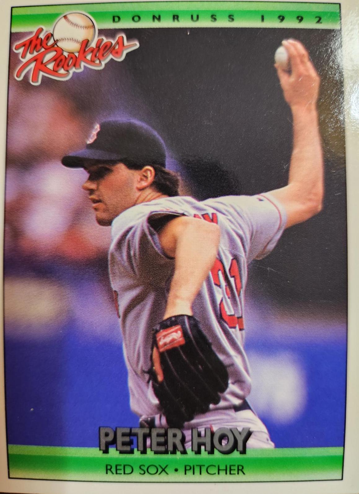 Peter Hoy #56 Baseball Cards 1992 Panini Donruss Rookies
